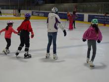 Spass auf dem Eis